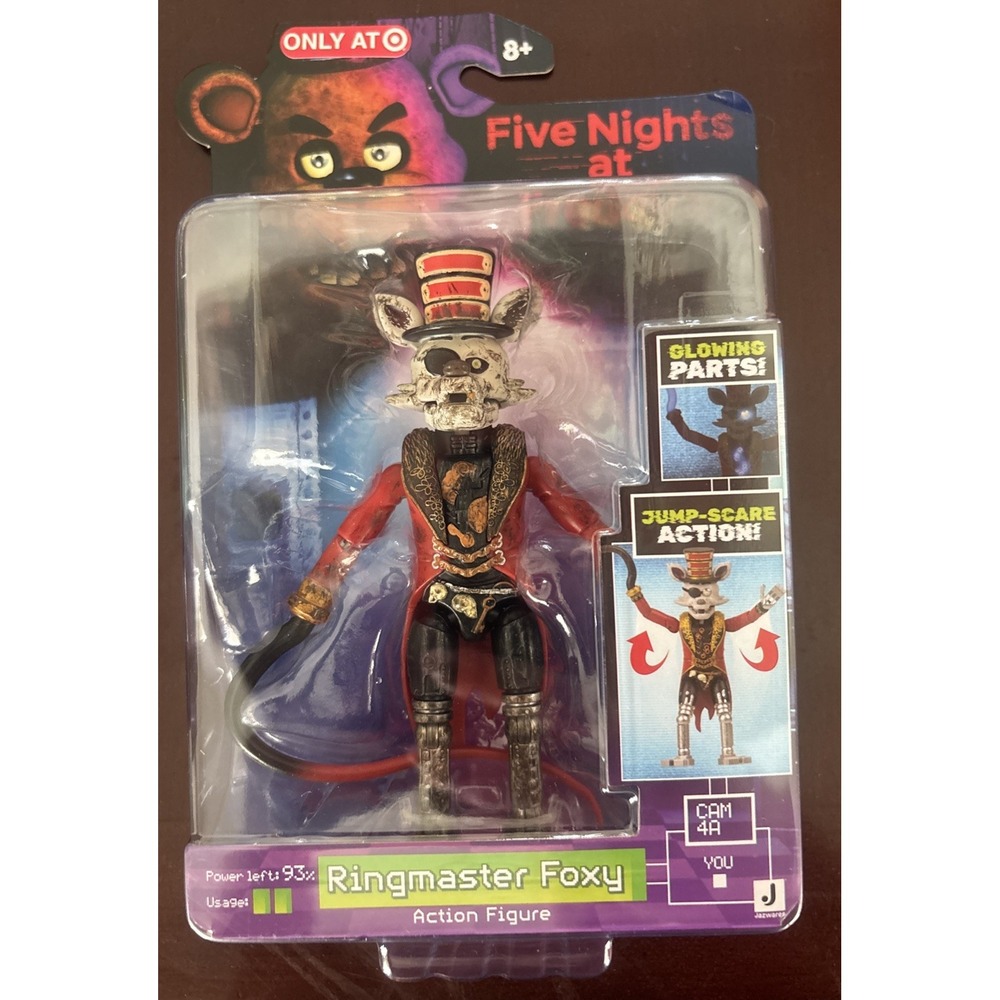 Jazwares FNAF Five Nights at Freddy's Series 2 Ringmaster Foxy Target IN HAND